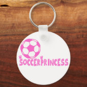 Soccer Princess 2 side Sleutelhanger (Voorkant)