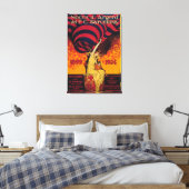 Soccer Promo-Poster Canvas Afdruk (Insitu (Slaapkamer))