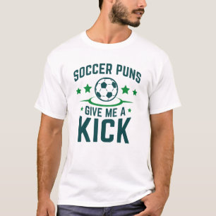 Soccer Puns geeft me een gril T-shirt