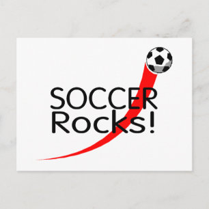 Soccer Rocks Briefkaart