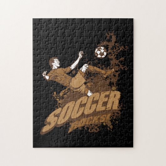 Soccer Rocks. Legpuzzel (Verticaal)