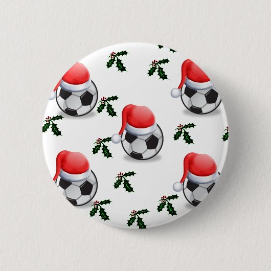 SOCCER RONDE BUTTON 5,7 CM (Voorkant)