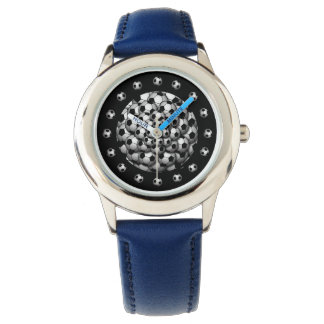 Soccer Season Round Watch Horloge
