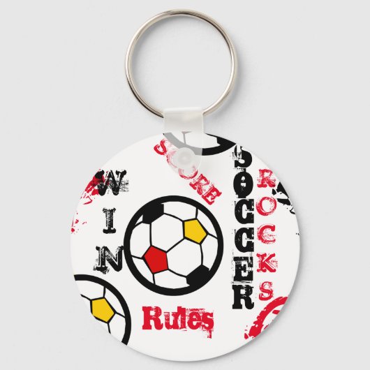 SOCCER SLEUTELHANGER (Voorkant)
