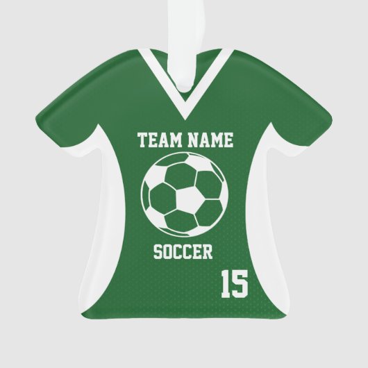 Soccer Sports Jersey vert avec photo (devant)