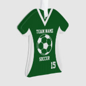 Soccer Sports Jersey vert avec photo (devant)