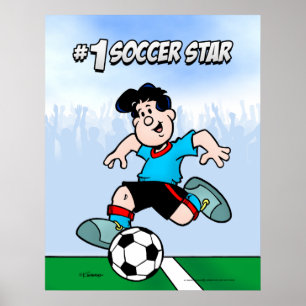 Soccer Star Poster