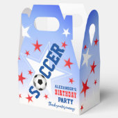 Soccer Star verjaardagsfeestje Bedankdoosjes (Geopend)