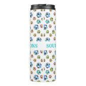 Soccer Team Cadeft Thermosbeker (Achterkant)