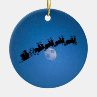 Soccer Theme kerstboomversiering Keramisch Ornament