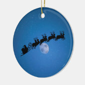 Soccer Theme kerstboomversiering Keramisch Ornament (Links)