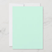 Soccer Thème Sports Invitation Anniversaire (Dos)