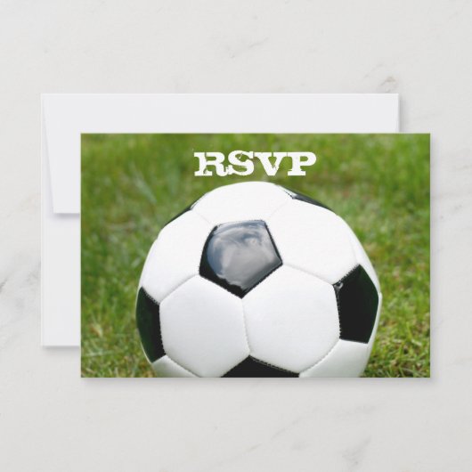 Soccer Thmed RSVP (Voorkant)