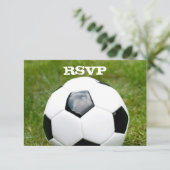 Soccer Thmed RSVP (Staand voorkant)