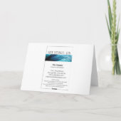 Soccer Trees 2025 - Carte Noël/Fêtes (Dos)