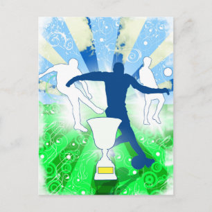 Soccer Trophy Briefkaart