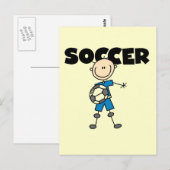 SOCCER Tshirts en cadeaus Briefkaart (Voorkant / Achterkant)