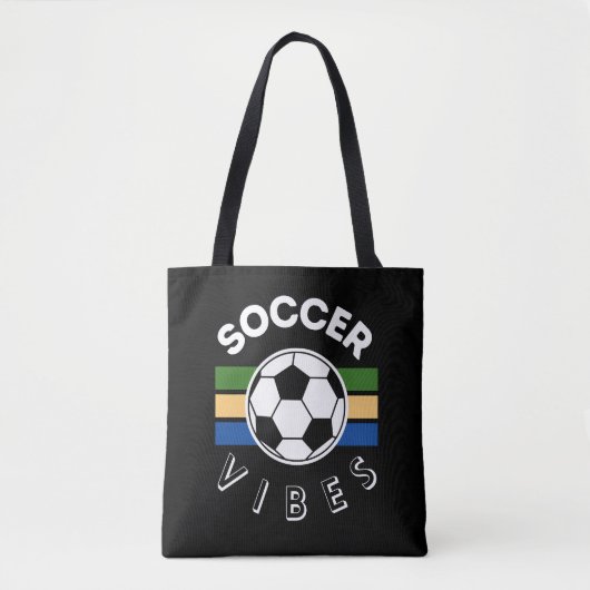 Soccer Vibes Draagtas (Voorkant)
