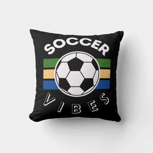 Soccer Vibes Kussen (Voorkant)