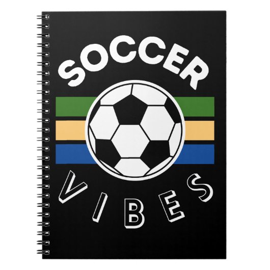 Soccer Vibes Notitieboek (Voorkant)