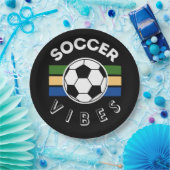 Soccer Vibes Papieren Bordje (Feest)