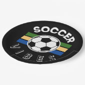 Soccer Vibes Papieren Bordje (Gekanteld)