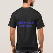 SOCCER WORLD CUP 2026 T-SHIRT (Achterkant)