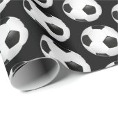 Soccer Wrapping Paper Cadeaupapier (Rol Hoek)