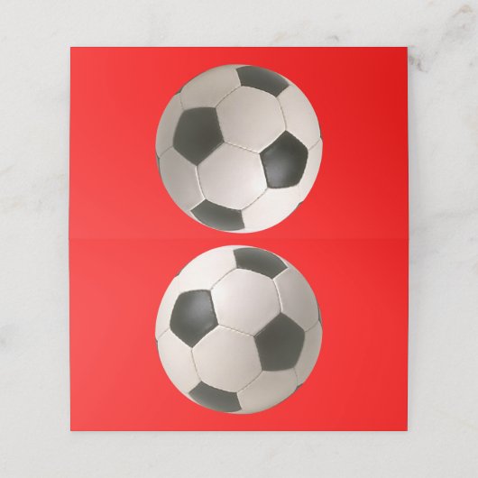 Soccerball (Buitenkant ongevouwen)