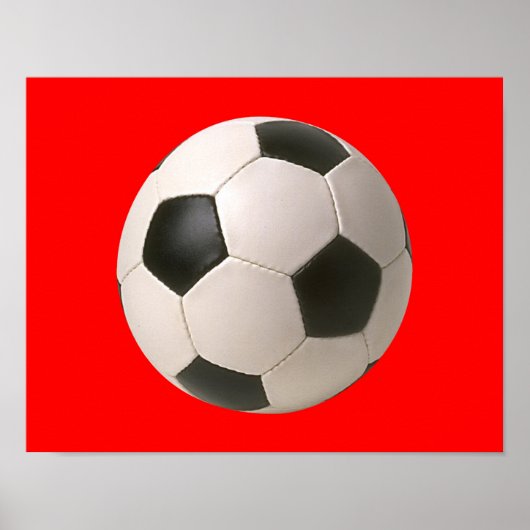 Soccerball Poster (Voorkant)