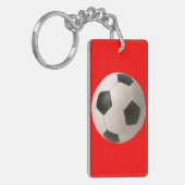 Soccerball Sleutelhanger (Voorkant Links)