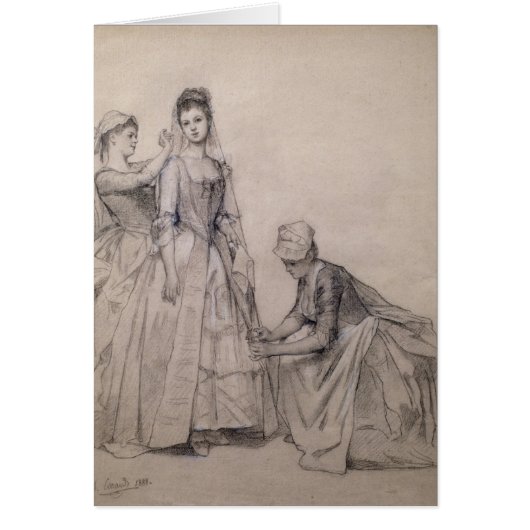 S'occuper de la jeune mariée (Devant)