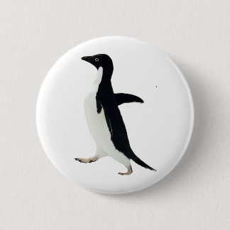 Sociaal Awkward Penguin Ronde Button 5,7 Cm