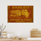 Sociaal-democraten: Spreiding van het Poster van d (Keuken)