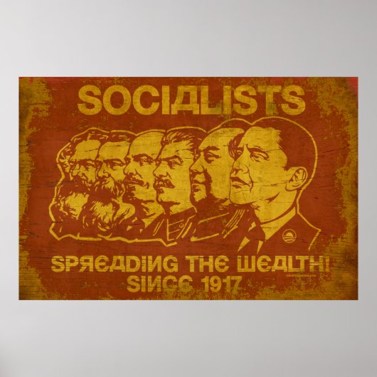 Sociaal-democraten: Spreiding van het Poster van d (Voorkant)
