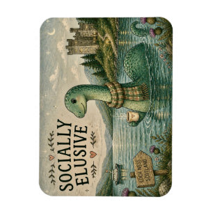 Sociaal Elusieve Nessie Knus Cryptid Loch Ness Magneet