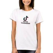 Sociaal mediacommunistisch t-shirt