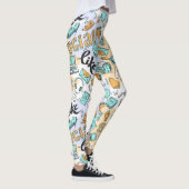 Sociaal mediatroon leggings (Rechts)