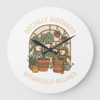 Sociaal Ongeschikt, Botanisch Geïnclineerd Grappig Grote Klok