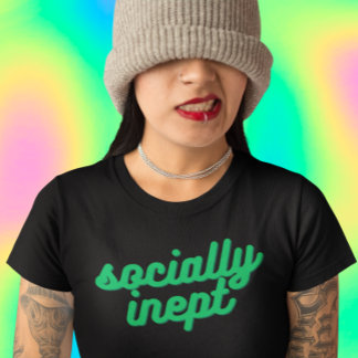 Sociaal onhandig t-shirt