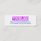 Sociaal profiel Visitekaartje tf 2.0 Achterste log (Achterkant)