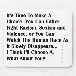 sociaal signaal " jointhefight " mousepad muismat