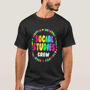 Sociaal Studiepersoneel eerste dag van de school & T-shirt