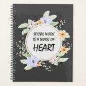 Sociaal werk is een werk van hartplanner planner (Voorkant)