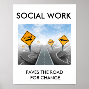 SOCIAAL WERK POSTER