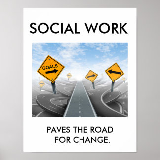 SOCIAAL WERK POSTER