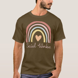 Sociaal werk voor werknemers in de sociale sector t-shirt