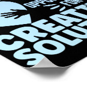 Sociaal werkerOmdat problemen zijn Poster (Hoek)