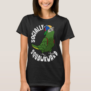 Sociaalkwadrale papegaai I Hahns Macaw T-shirt