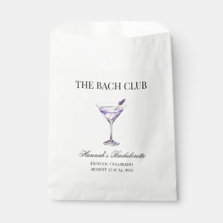Social Club Lavendel Cocktail De Bach Meisjes Reis Bedankzakje